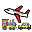 Väg, järnväg och flyg